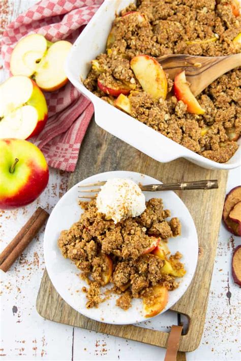 Vegan Apple Crumble - Vegan Heaven