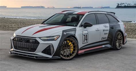 This Custom 2022 Audi RS6 Avant Can Take On A Bugatti Veyron In A Drag Race