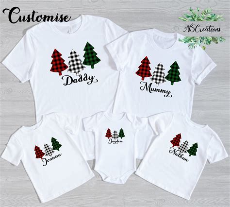 Christmas T-shirts/ Custom Family Christmas Shirts/ Family - Etsy