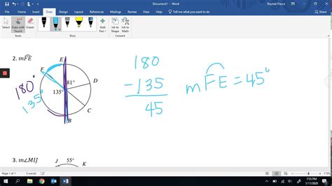 Central Angle Examples - YouTube