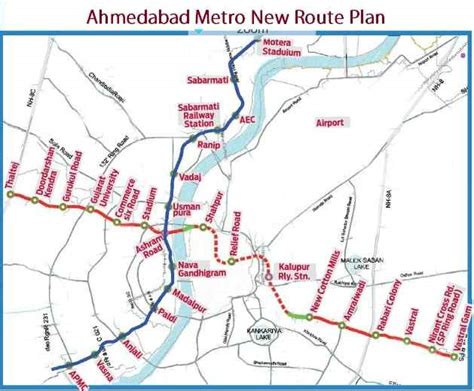 Ahmedabad Metro: Project Information, Tenders, Stations, Routes and Updates | Urban Transport News