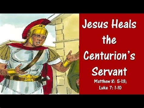 Icon Of Jesus Heals Centurions Servant