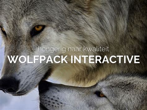 Wolfpack interactive by marijngubbens