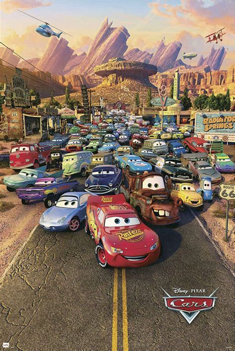 Buy STOP ONLINE Cars - New Disney Movie (Regular Style) (Size: 24 x 36 ...