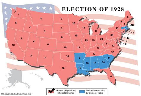 United States presidential election of 1928 | Herbert Hoover vs. Alfred E. Smith, Republican ...