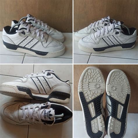 Adidas Rivalry Low, Fesyen Pria, Sepatu , Sneakers di Carousell