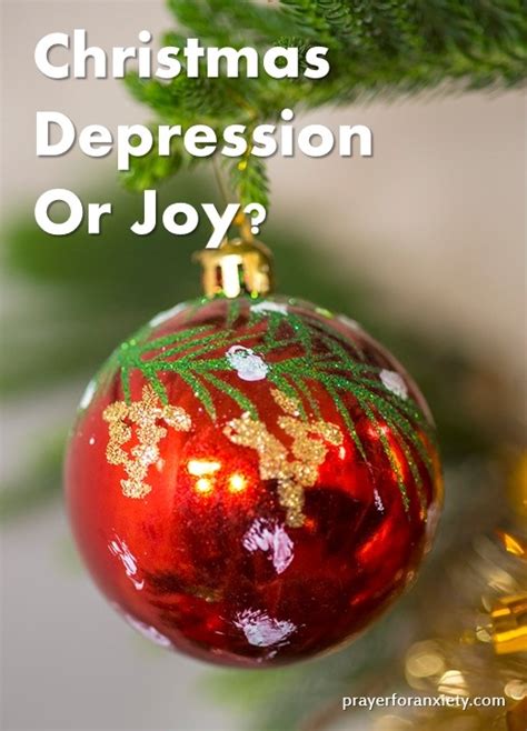 Christmas Depression Or Joy? | Prayer For Anxiety