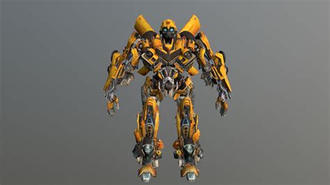 Transformers 2007 Movie: Bumblebee 1977 - Download Free 3D model by Primus03 [54454cd] - Sketchfab