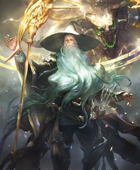 Card: Erasmus, Master Summoner | Arte fantástica, Fantasias personagens ...