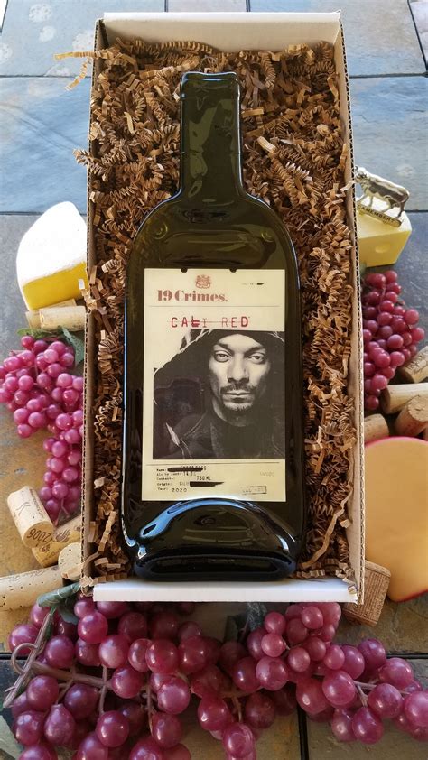 19 Crimes Cali Red Snoop Dogg Flattened Wine Bottle - Etsy