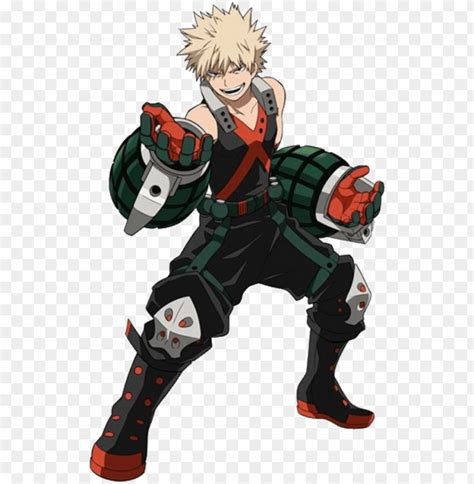 Bakugou Sticker - Katsuki Bakugou Hero Costume PNG Transparent With ...