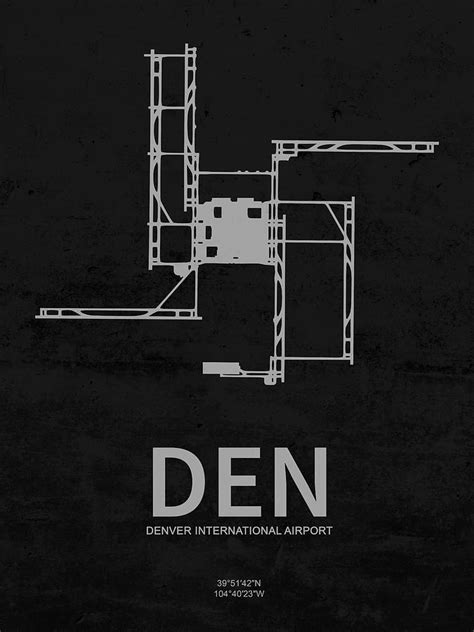 Denver International Airport Runway Map