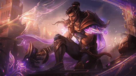 Three Honors Akshan Splash Art : r/leagueoflegends