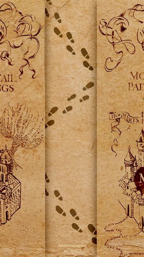 Marauder's map | Harry potter iphone, Harry potter iphone wallpaper ...