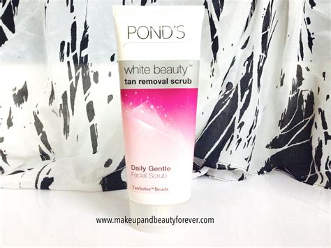 Ponds White Beauty Tan Removal Facial Scrub Review - Makeup and Beauty ...