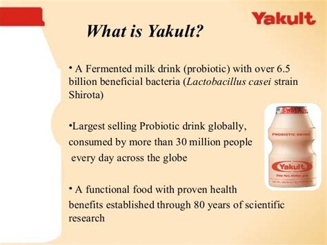 Probiotic & Immunity by Yakult