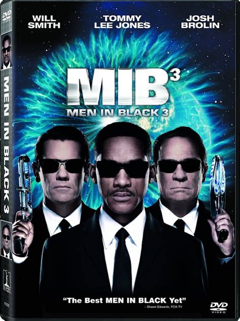 Men in Black 3 (MIB3) Coming to DVD / Blu-ray, review