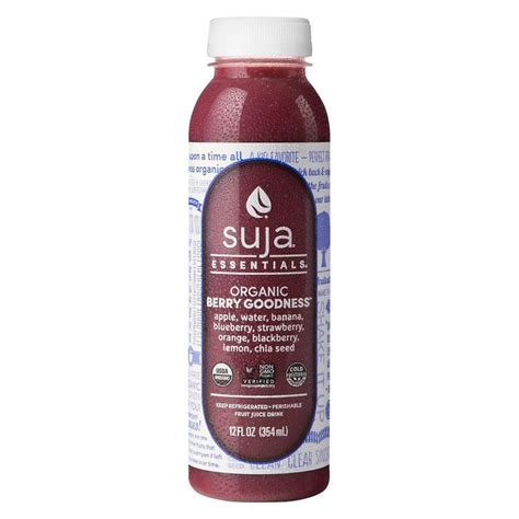 Suja Essentials Organic Berry Goodness Juice 12 oz Reviews 2020