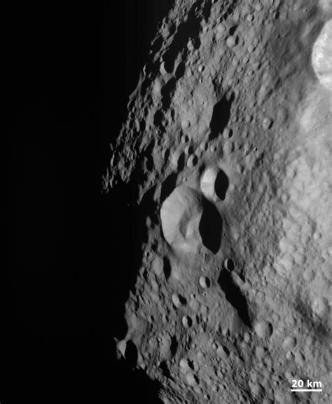 Cratered terrain on Vesta | The Planetary Society