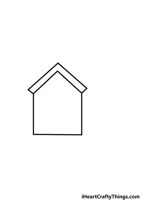 House Drawing - How To Draw A House Step By Step