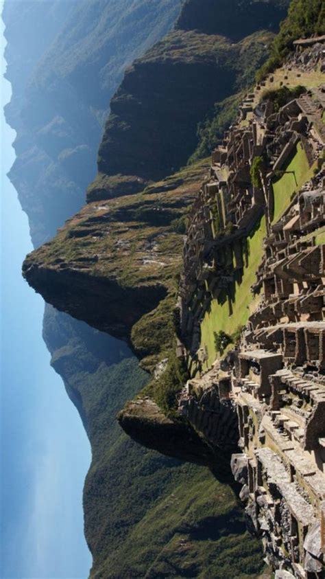 El rostro del inca plasmado en Machu Picchu