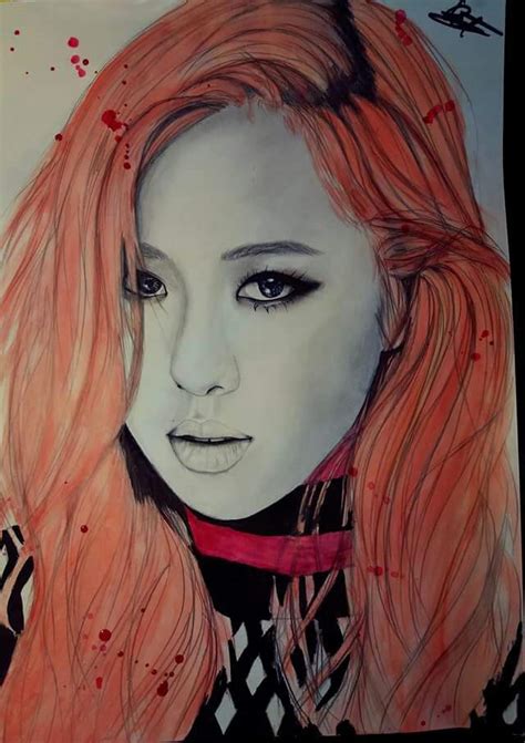 Rosé blackpink portrait! | K-Pop Amino