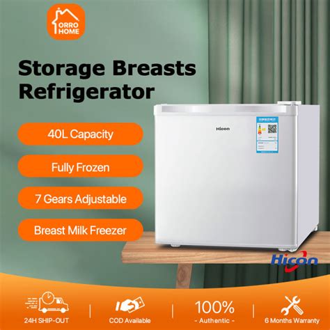 Hicon Refrigerator Household Mini Refrigerator 40L Milk Freezer Fully ...