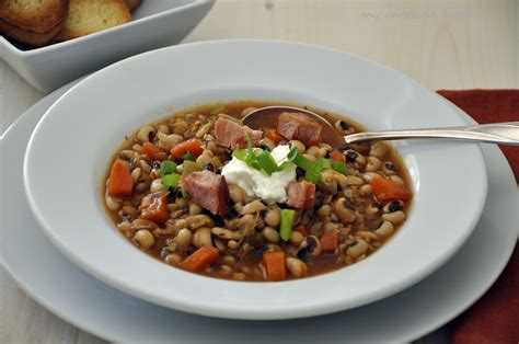 My Carolina Kitchen: Black-Eyed Pea Soup – good luck food for the New Year