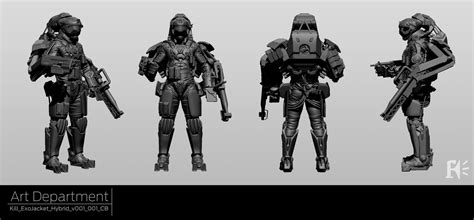 ArtStation - Edge of Tomorrow - 3D Exosuit Concept Art, Christopher ...