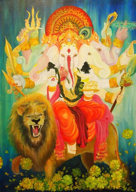 Shiva Hindu, Hindu Deities, Hindu Art, Hinduism, Lord Ganesha Paintings ...