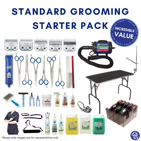 Dog Grooming Standard Starter Pack | Dog Grooming Supplies | Mutneys