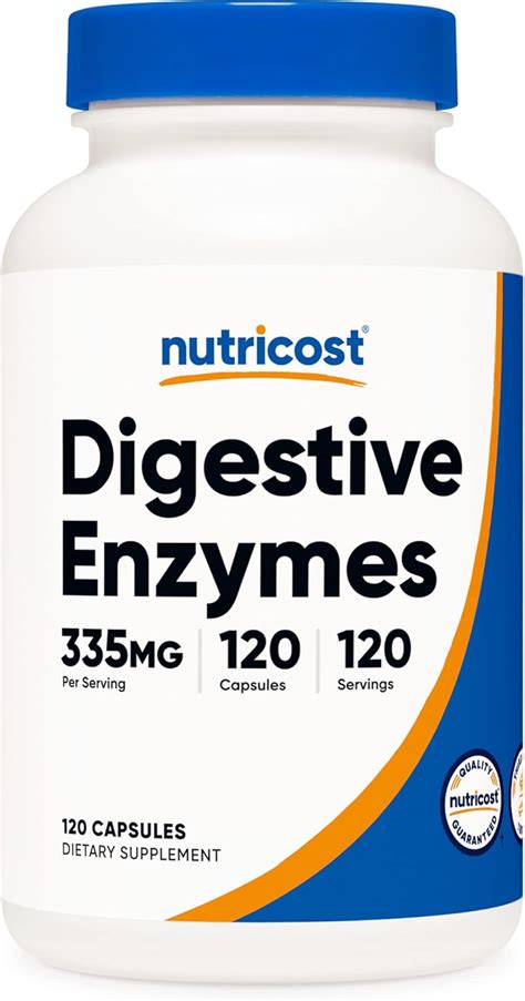 10 Best Digestive Enzymes for Better Gut Health - Flab Fix