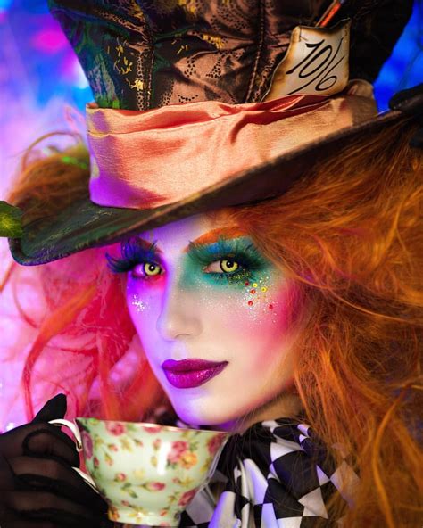 Mad Hatter Halloween Makeup Tutorial