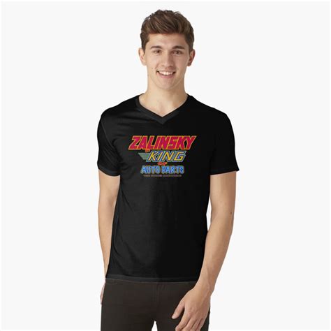 "ZALINSKY King Of Auto Parts" T-shirt by trev4000 | Redbubble