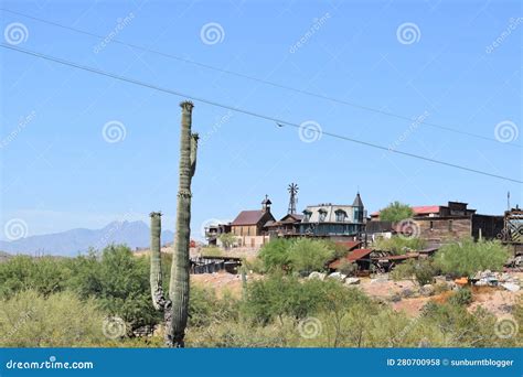 Goldfield Ghost Town, Arizona Editorial Stock Photo - Image of phoenix ...