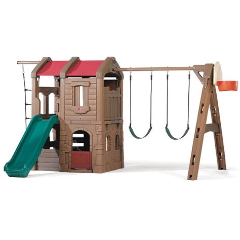 Kids Outdoor Plastic Swing Sets For Toddlers Available At Step2 Direct ...