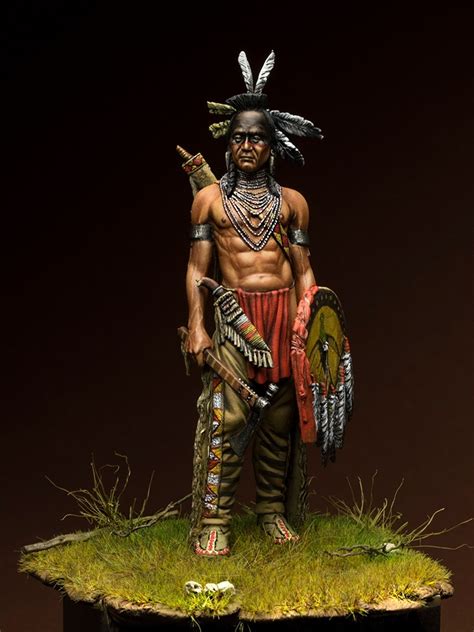 Blackfoot warrior by Ivan Lesnichenko "DEMOH" · Putty&Paint