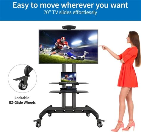 The Ultimate Portable & Adjustable TV Stand Solution for Indoor and Outdoor Use - Trionds