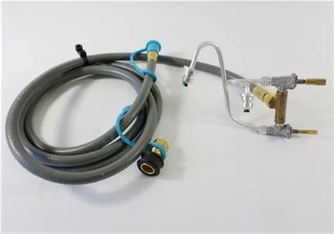 Q300 Grill Parts | Hoses, Valves and Regulators | "Natural Gas" Manifold Assembly, Weber Q300 ...