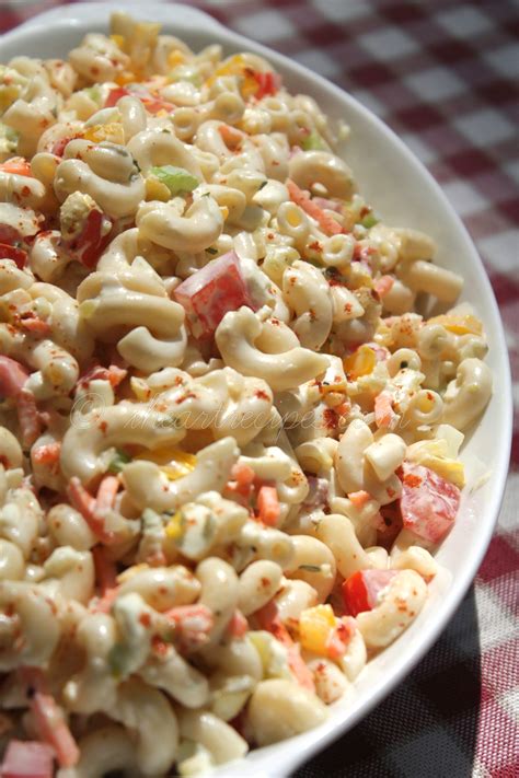 southern style macaroni salad