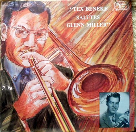 Tex Beneke - "Tex Beneke Salutes Glenn Miller" (Vinyl) | Discogs