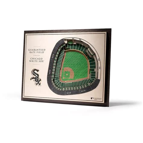 YouTheFan Chicago White Sox 5-Layer Stadium Views 3-D Wall Art | Academy