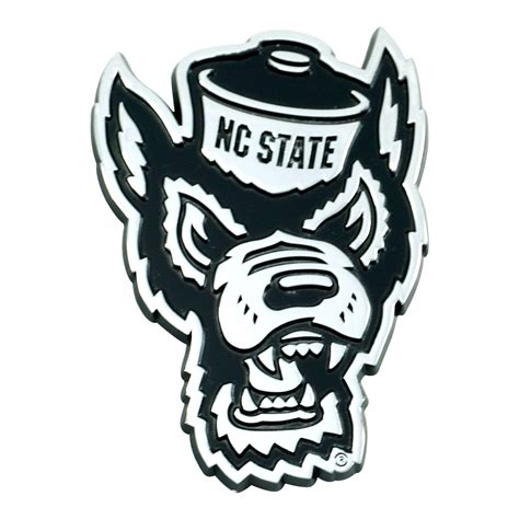 Fanmats | NC State Wolfpack Chrome Emblem