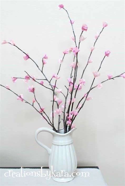 DIY Cherry Blossoms