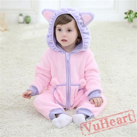 Winter Onesies - Baby Cute Cat Onesie Costume - Kigurumi Onesies