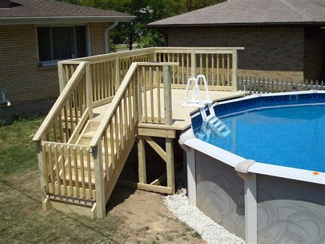 Image result for Cool Above Ground Pool Decks | Pool deck plans, Pool ...