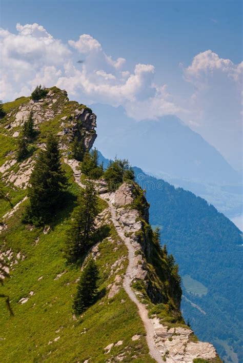 Steep hiking trail stock image. Image of lakes, kananaskis - 6098849