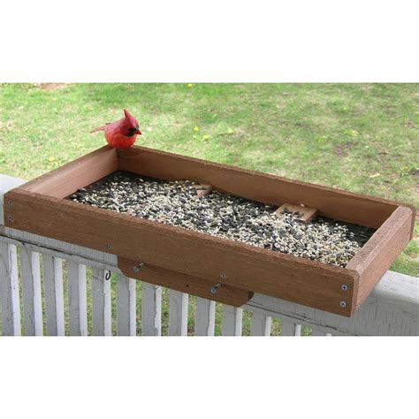 Deck / Post Tray Bird Feeder - Yard Envy