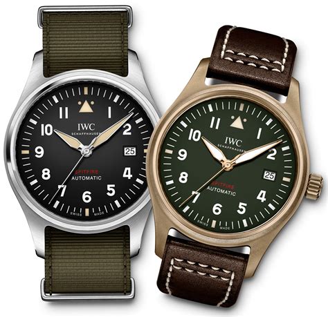 IWC Pilot’s Watch Spitfire Collection For SIHH 2019 | aBlogtoWatch