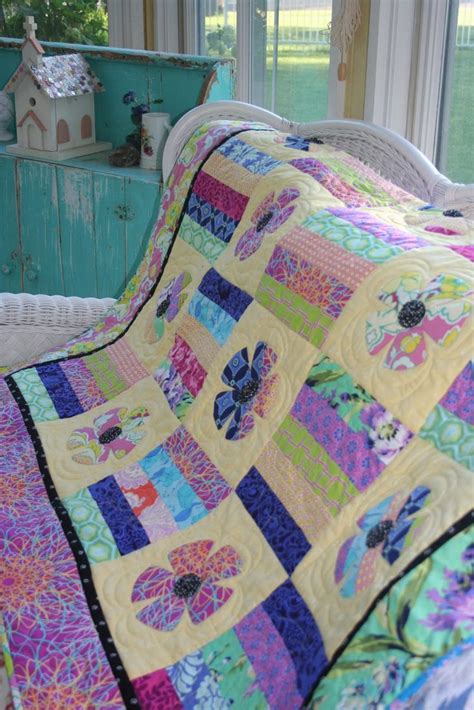 May Flowers | Quilts, Flower quilts, Scrap quilts